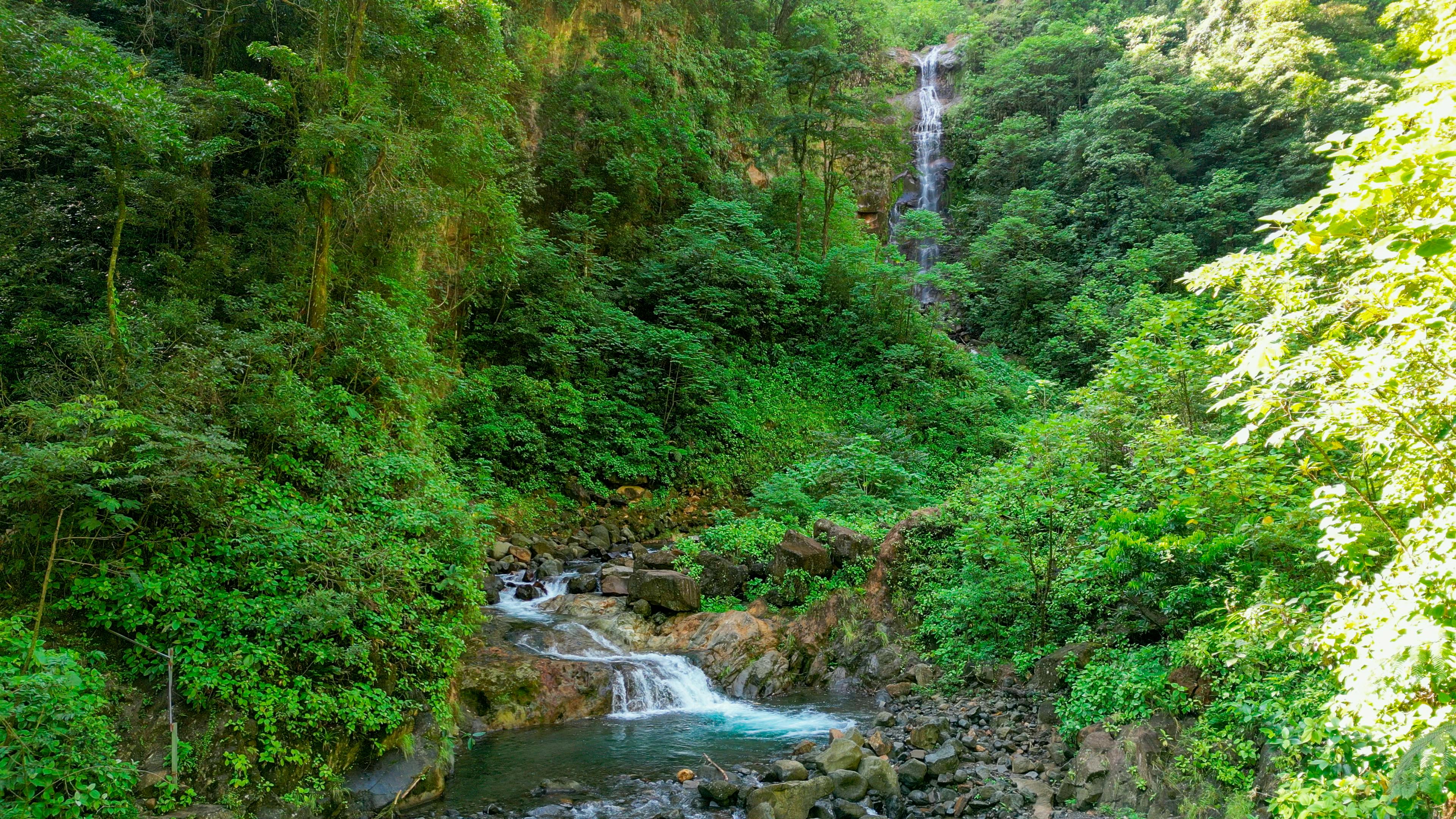 Waterfall close-up